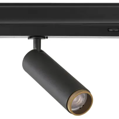 Spot LED SLV GRIP M 1×15W 1000lm 920…930 42° VAR AD3PH Ø43×147mm noir 