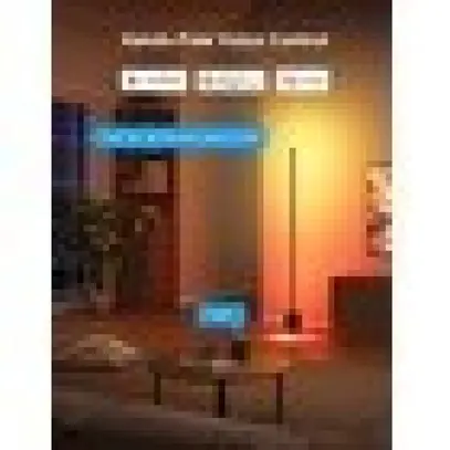 Govee lampe de coin, noir, Matter RGBICWW, 1500 lm 