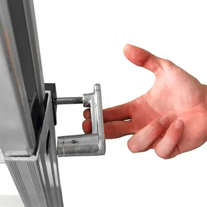 Echelle téléscopique Plica Clik Clak, 4×6 marches, aluminium 
