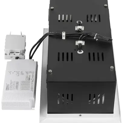 Downlight LED SLV KADUX 2×27W 3150lm 930 30° DALI 370×195mm bianco 