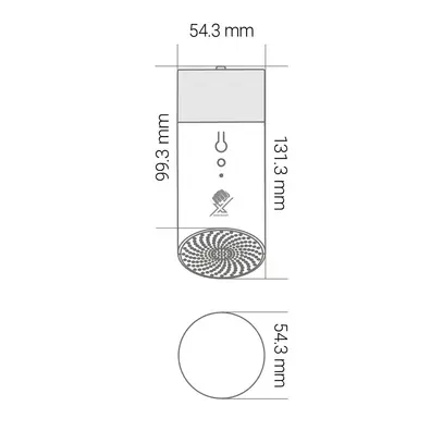 Sirène plug-in intelligente avec batterie, KnockautX, par BRELAG 