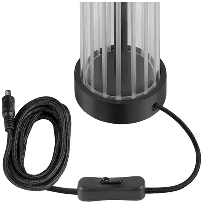 Luminaire de table LED SLV QUIMERA 4.3W 110lm 927/930 interrupteur Ø80×277mm brz 