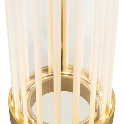 Applique LED SLV QUIMERA 8.2W 320lm 927/930 VAR Ø76×413mm laiton 