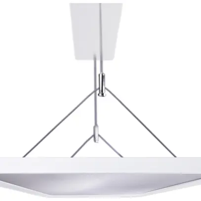 Luminaire suspendu LED Sylvania Areum Suspended 41W 5150lm 840 DIM D/I 1.2m bc 