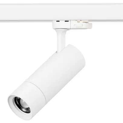 Projecteur LED Sylvania Lenzo Small 15W 1000lm 930 VAR 3ph 15°…50° Ø60 blanc 