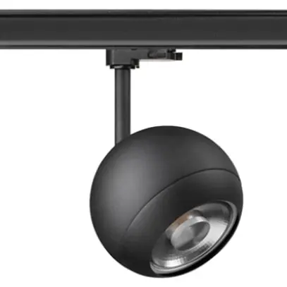 Spot SLV LIGHT EYE 150 GU10 1×13W VAR AD3PH Ø150mm noir 