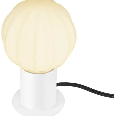 Luminaire de table SLV VARYT E14 1×6W interrupteur Ø90×90mm blanc 