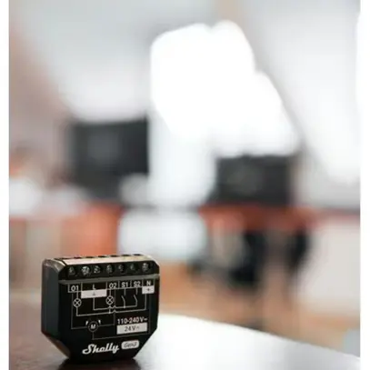 Shelly Plus 2PM Gen3 Switch WiFi Attuat. Mis. Comm. WLAN 2x10 A Bluetooth 