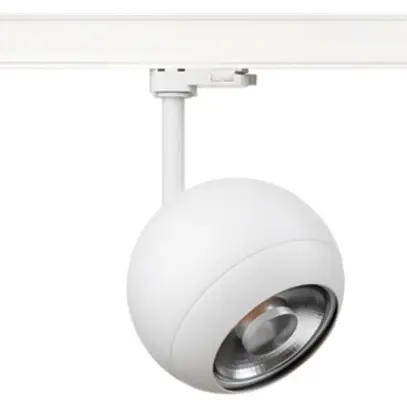 Spot SLV LIGHT EYE 150 GU10 1×13W VAR AD3PH Ø150mm blanc 