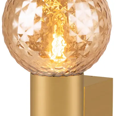 Applique SLV VARYT E14 1×6W IP44 VAR 119×60×80mm laiton 