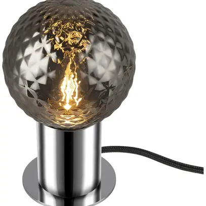 Luminaire de table SLV VARYT E14 1×6W interrupteur Ø90×90mm chrome 