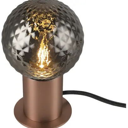 Lampada da tavolo SLV VARYT E14 1×6W interruttore Ø90×90mm rame 