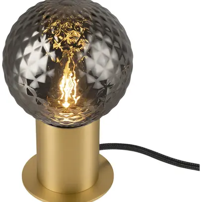 Luminaire de table SLV VARYT E14 1×6W interrupteur Ø90×90mm laiton 