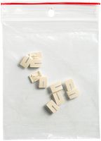 Seitenbaustein 10 Stk EDIZIOdue crema, mit LED