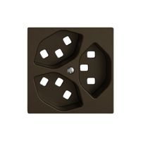 Montageset EDIZIO.liv SNAPFIX® für 3×T23 br