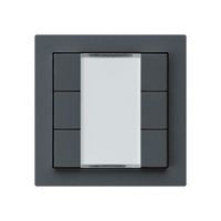 Poussoir ENC kallysto A KNX 6× s/e-link anthracite