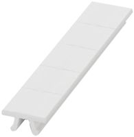 Ruban Zack blanc vierge, pour bornes l=12mm