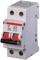 Interrupteur AMD ABB E202, 45A 2L 2F, levier rouge, 2UM, "0-I"