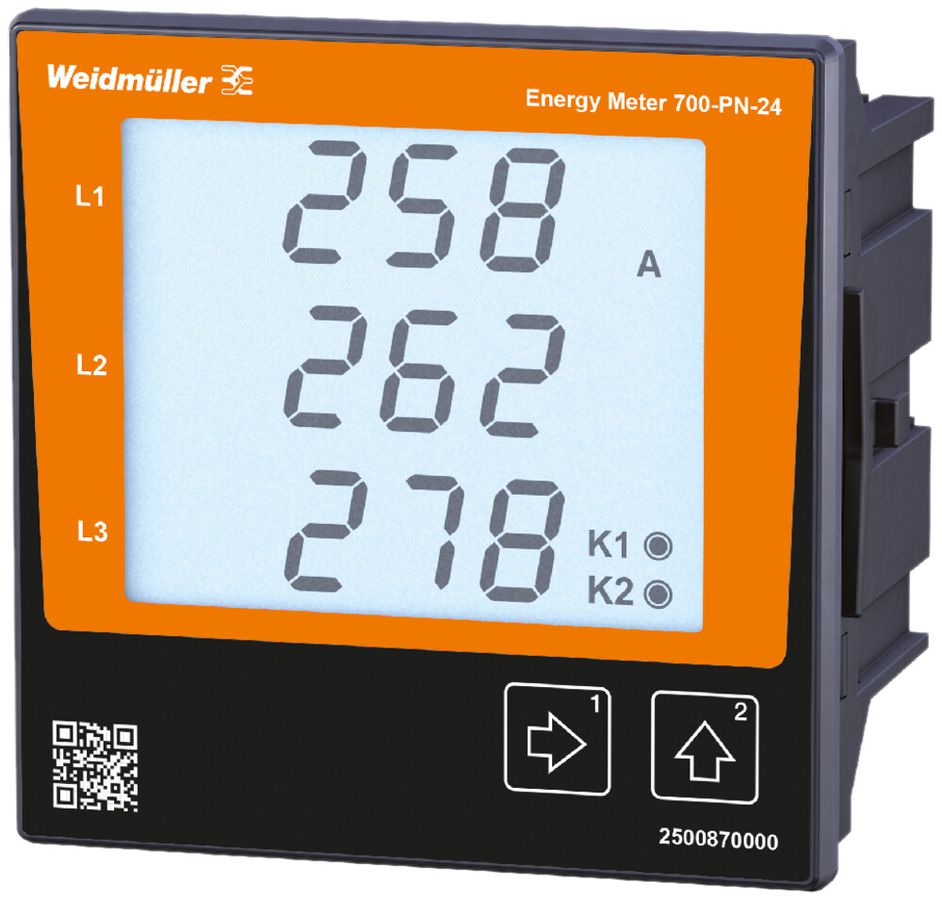 Energiemessgerät Weidmüller ENERGY METER 700-PN-24