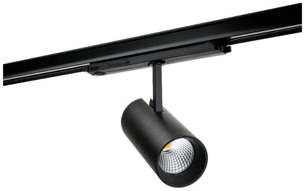 Spot LED SG Tube Pro 41W 3620lm 930 32° DALI AD3PH Ø92×220mm nero