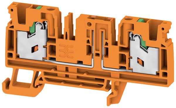 Borne de passage joignable WM SDT 4 2C W/O DTLV OR 4mm² 20A 2×1 DIN35 ora
