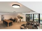 LED-Deckenleuchte SLV MEDO PRO 60 39W 5500lm 930/940 IP50 DALI Ø600mm schwarz