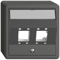 AP-Montageset EDIZIO.liv SNAPFIX® für freenet Kat.5e/6 2× dgu