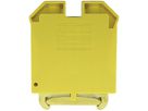Morsetto di terra componibile Woertz Ex 10…35mm² vite 2×1 DIN 35mm verde/giallo