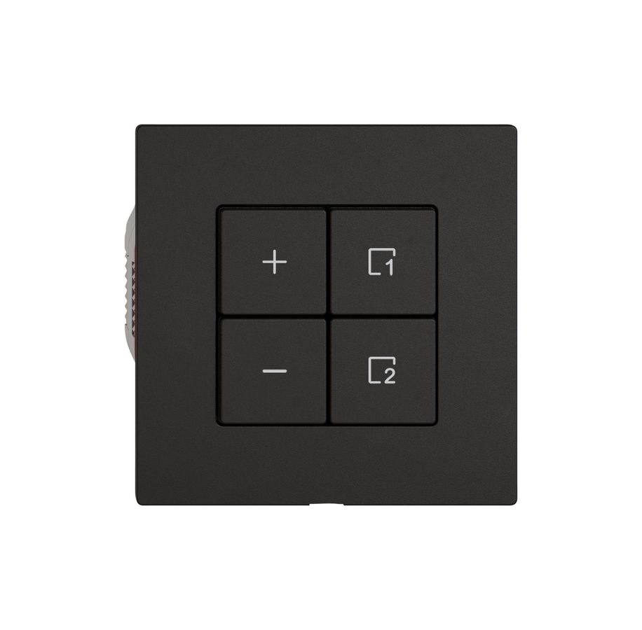 Dimmer Uni-LED EDIZIO.liv Wiser SNAPFIX® 1 Szene 4 Tasten sz