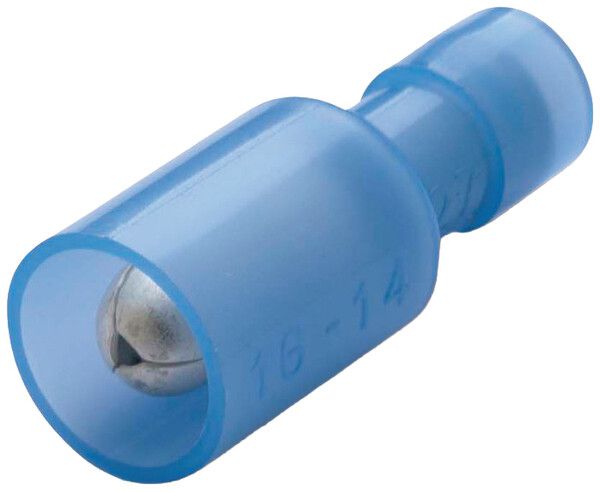 Rundstecker Plica BM isoliert PA rund 5mm 1.5…2.5mm² blau