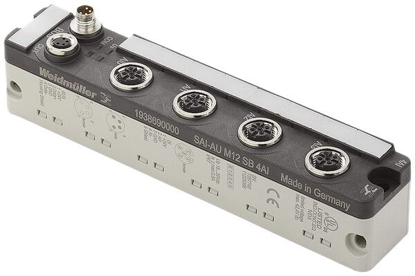 Module complet Weidmüller SAI-AU M12 SB 4AI SAI actifs, DeviceNet