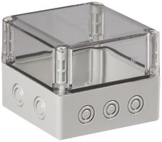 Apparategehäuse RW CUBO S 125×125×100 SPCM transparent