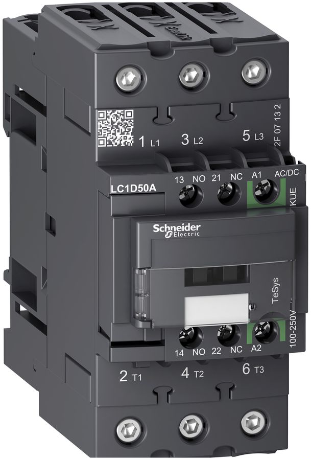 Schütz Schneider Electric TeSys D 3L AC3 440V 50A 100…250VAC/DC