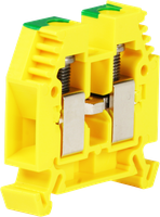 Morsetto di passaggio componibile WZ 6…16mm² 76A 1000V vite 2×1 DIN 35mm ve-gi