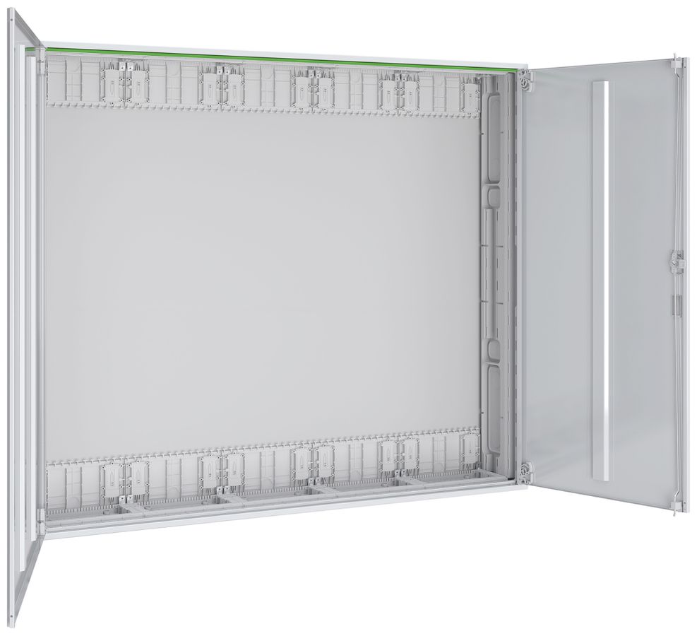 Coffret mural PrismaSeT XL IP44 a.porte 1300×1100×210mm 5 champs 7 rangées