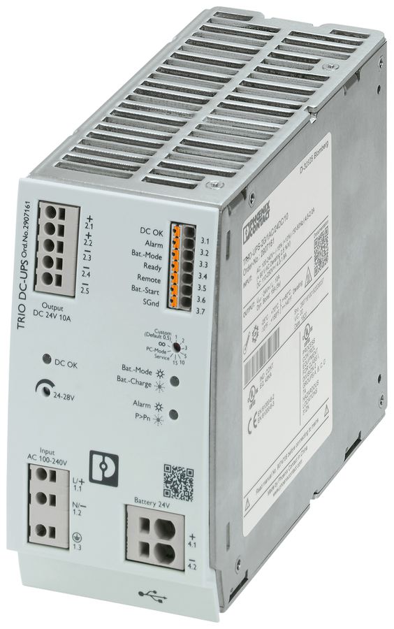 Unterbrechungsfreie Stromversorgung PX TRIO-UPS-2G/1AC/24DC/10