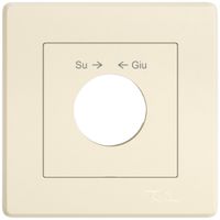 UP-Montageset EDIZIO.liv SNAPFIX® f.Schwenktaster m.Schloss Su → ← Giù cr