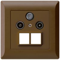 UP-Antennendose R/TV/SAT HMS kallysto.line braun