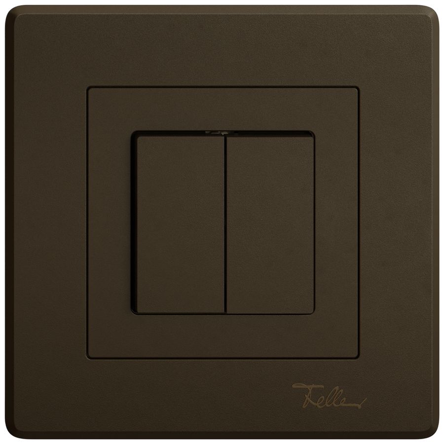 Poussoir ENC EDIZIO.liv SNAPFIX® 2×AR/1P br