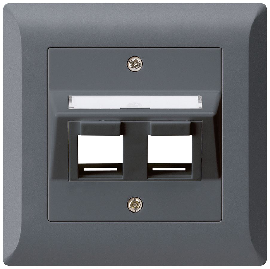 Kit de montage ENC kallysto.line 2×Keystone anthracite