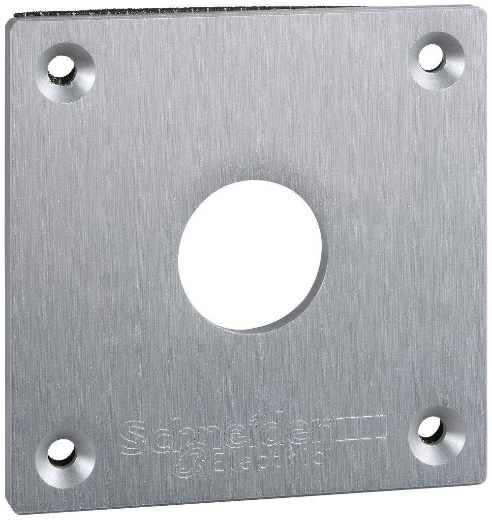 EB-Platte Schneider Electric 72×72mm 1 Bohrung