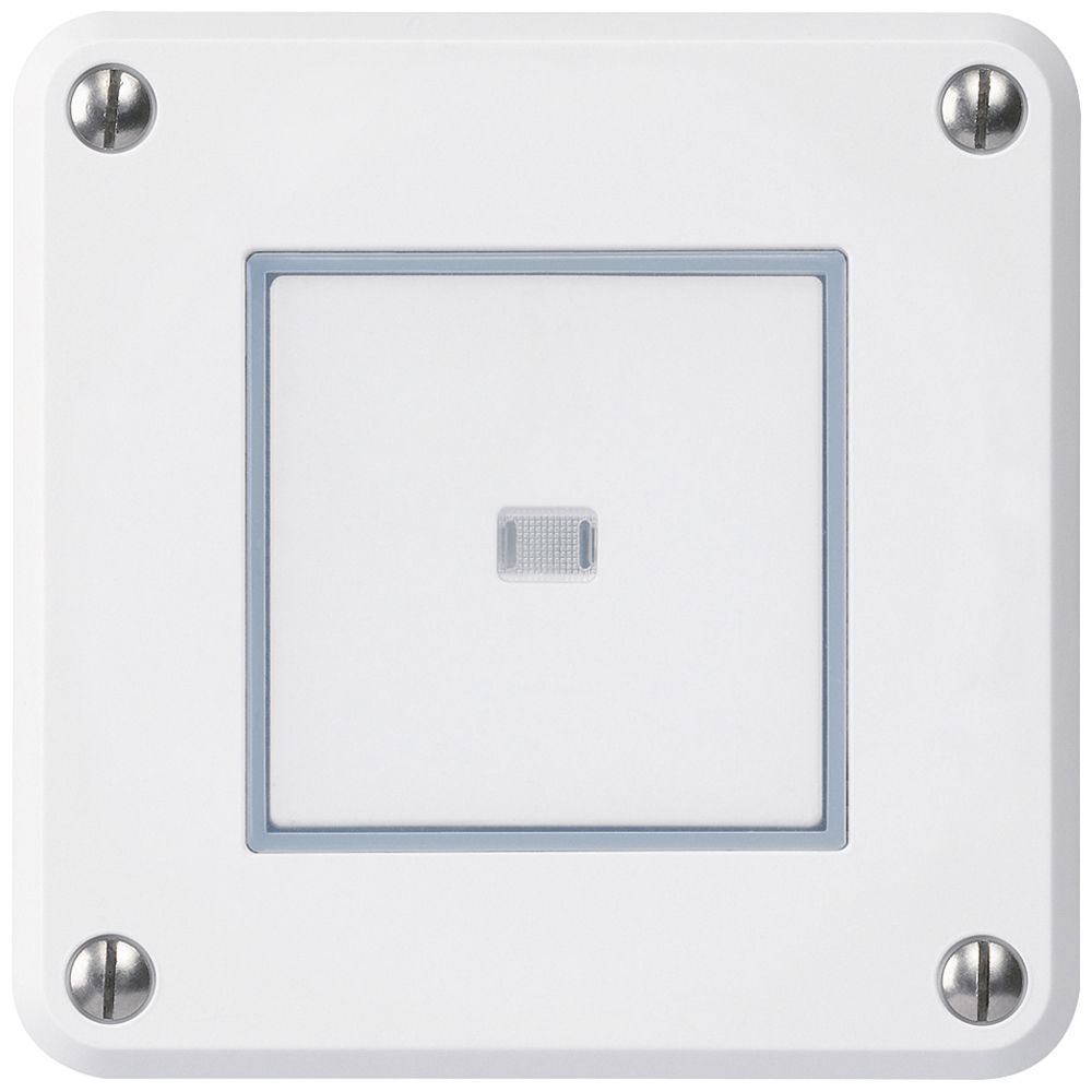 Interruttore INC robusto IP55 schema 3/2P illuminato bianco