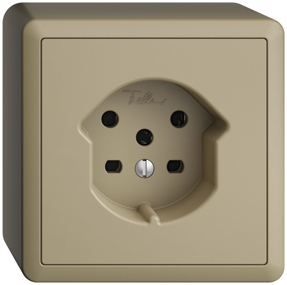 AP-Steckdose EDIZIOdue T15 sand