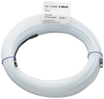 Einziehband Cimco Ø4 Ring Ø6mm Polyamid (PA) 25m weiss