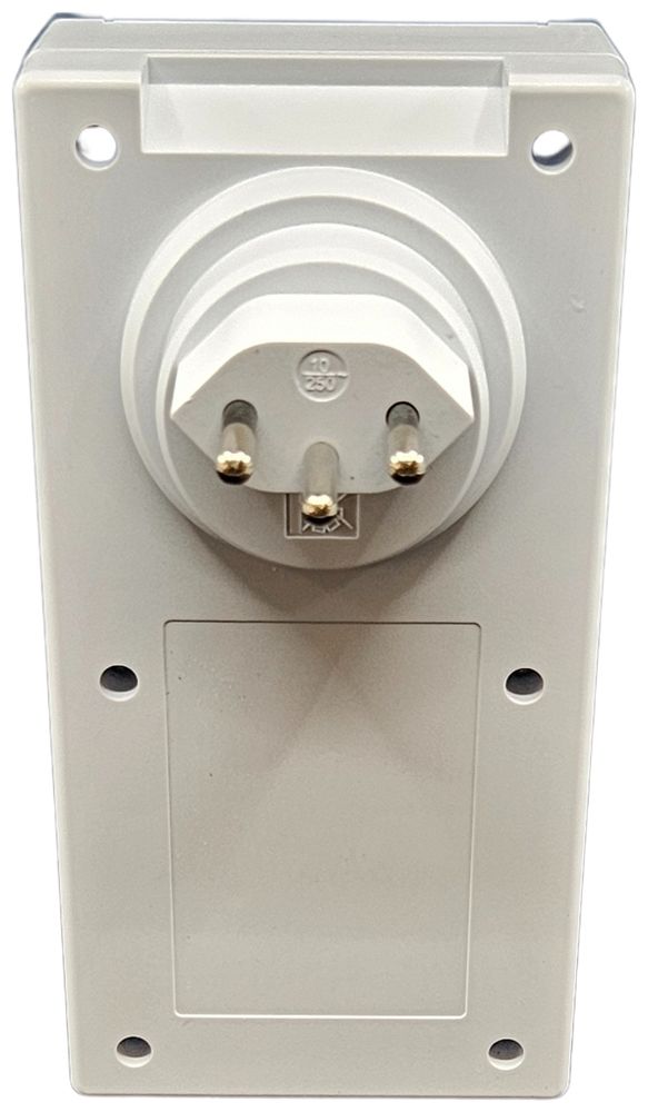 Minuteur à prise horaire Topica 410 S 230V/50Hz 10A IP55 blanc