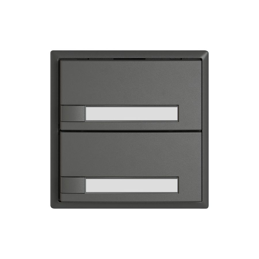 Universaltaster EDIZIO.liv UNI SNAPFIX® 5…48V o.LED 2× 1-Tbed.Pap.dgu