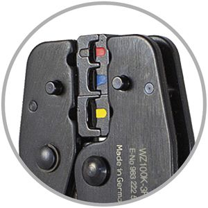 Outil de sertissage Ferratec WZ100K-3Plus 0.1…10mm², 3 profils