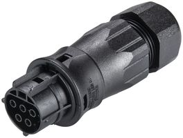 Buchsenteil Wieland 1.5…4mm² 5L schwarz