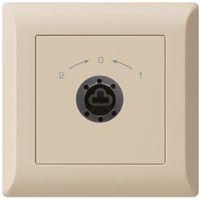 UP-SchwenkTaster 1->0<-2 kallysto.line beige für Schloss ohne Zylind