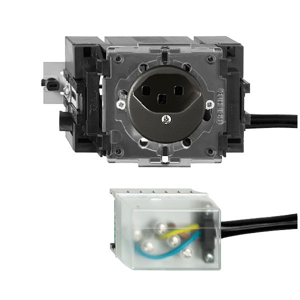 Prise INC FH T23 L2 noir 49…69mm pour câble plat Powerbus